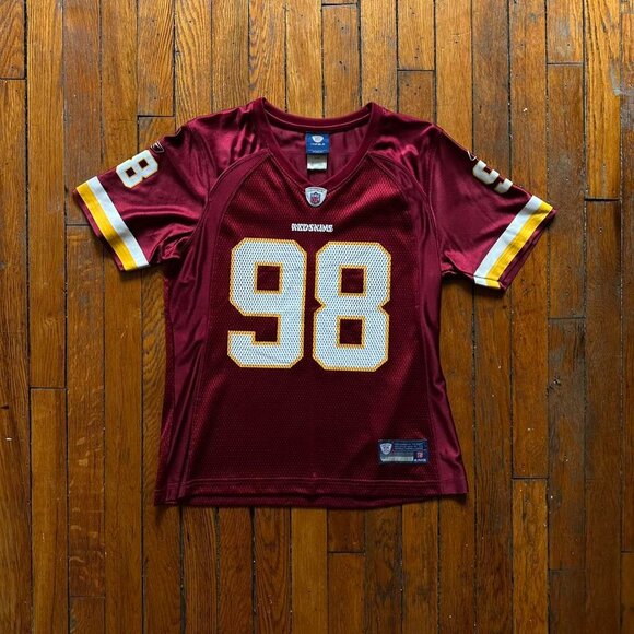 Vintage Y2K NFL On Field Washington Brian Orakpo 98 Football Jersey Women Medium - Picture 2 of 8